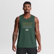 Nike Men's Nike Green Green Bay Packers Kickoff Miler Dri-FIT Tank​ Top