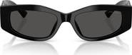 Jimmy Choo 53mm Irregular Sunglasses