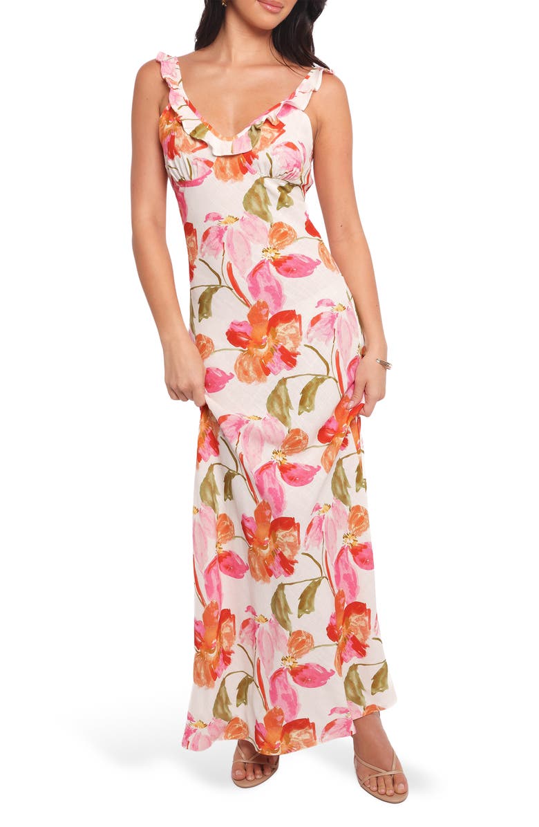 Petal & Pup Beckie Floral Print Sleeveless Dress, Main, color, Everlyn Floral