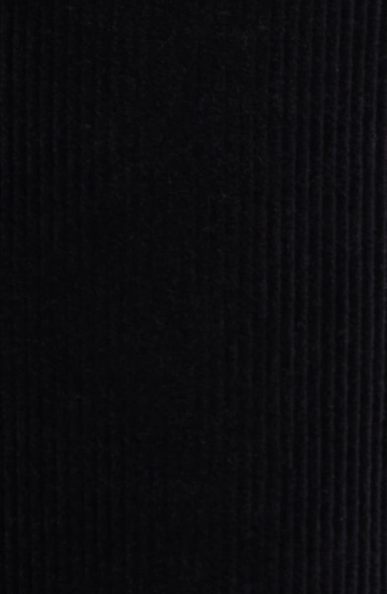 CITY BLUES Soho Patch Pocket Straight Leg Corduroy Pants, Alternate, color, Black