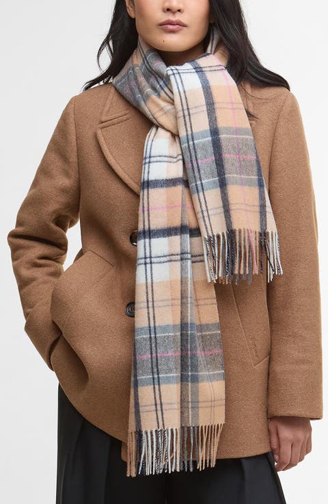 Serena Tartan Lambswool Scarf