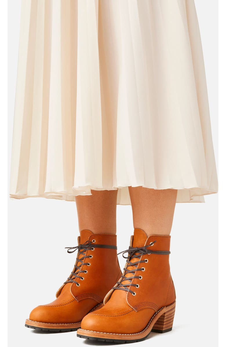 Red Wing Heritage Clara Legacy Leather Boot, Alternate, color, Oro Legacy