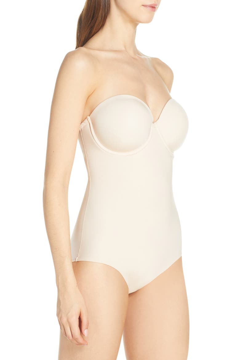 Red Carpet™ Strapless Shaping Bodysuit, Alternate, color, NATURAL NUDE