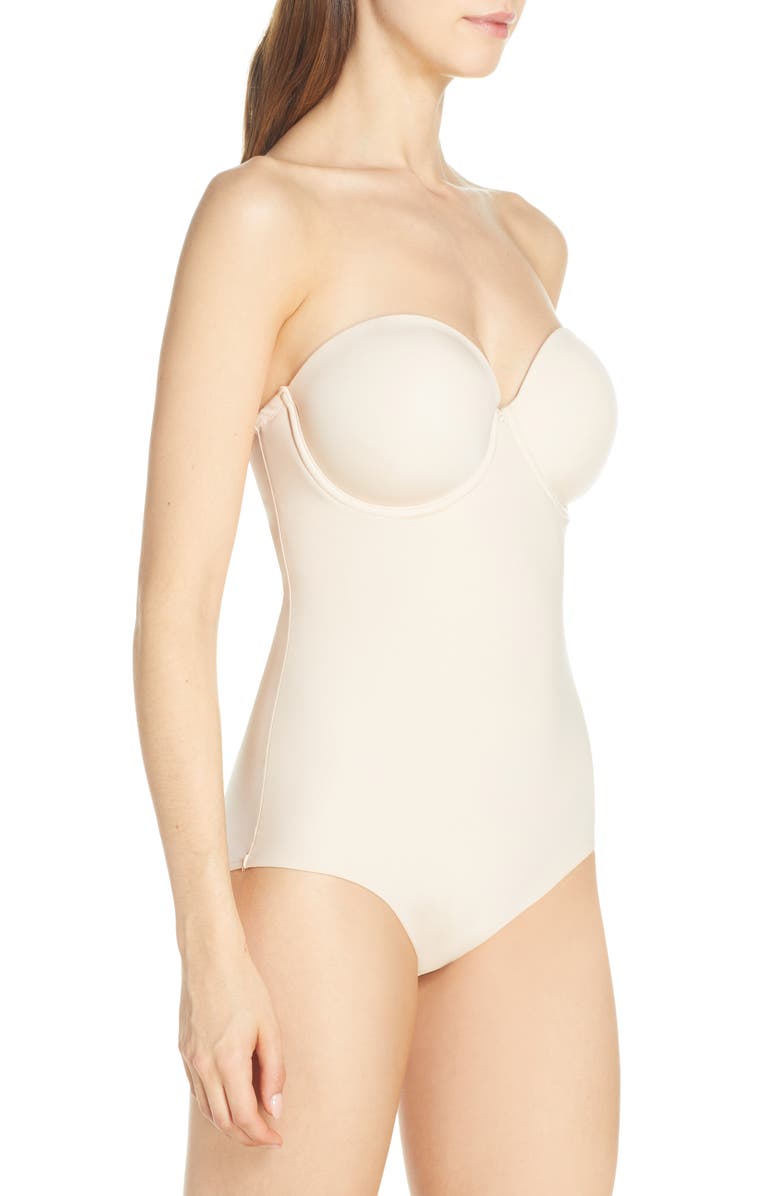 Wacoal Red Carpet<sup>™</sup> Strapless Shaping Bodysuit, Alternate, color, Natural Nude
