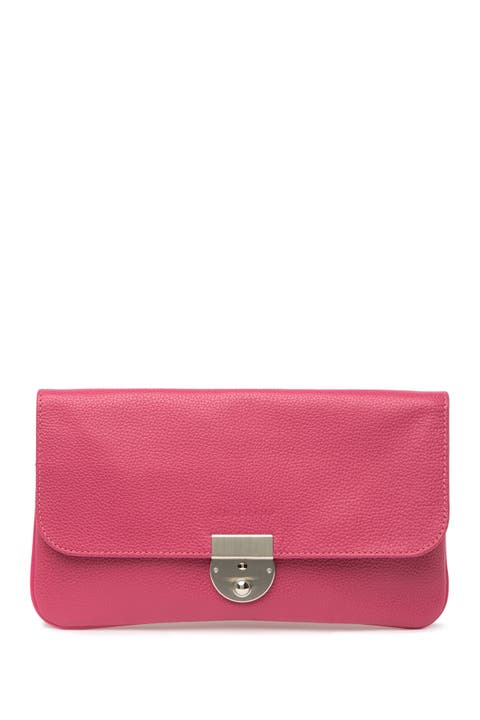 Le Foulonne Leather Travel Clutch