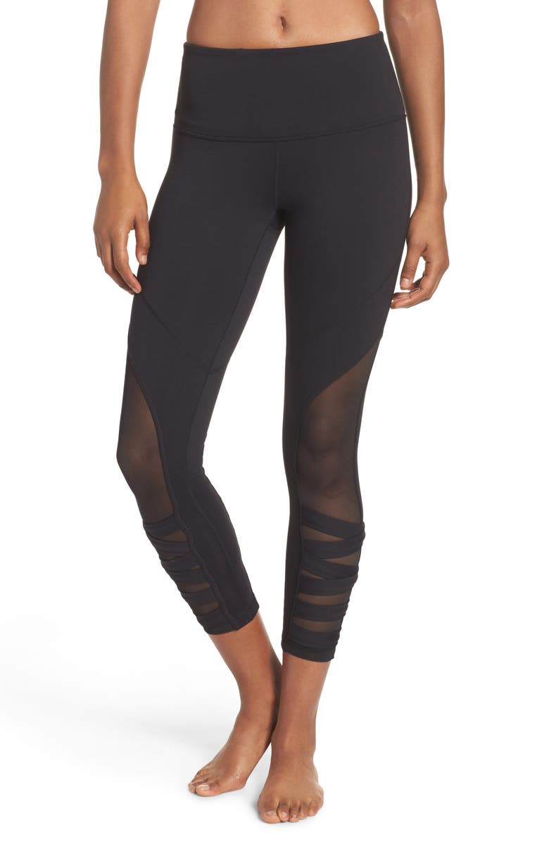 Zella Covet High Waist Midi Leggings, Main, color, 