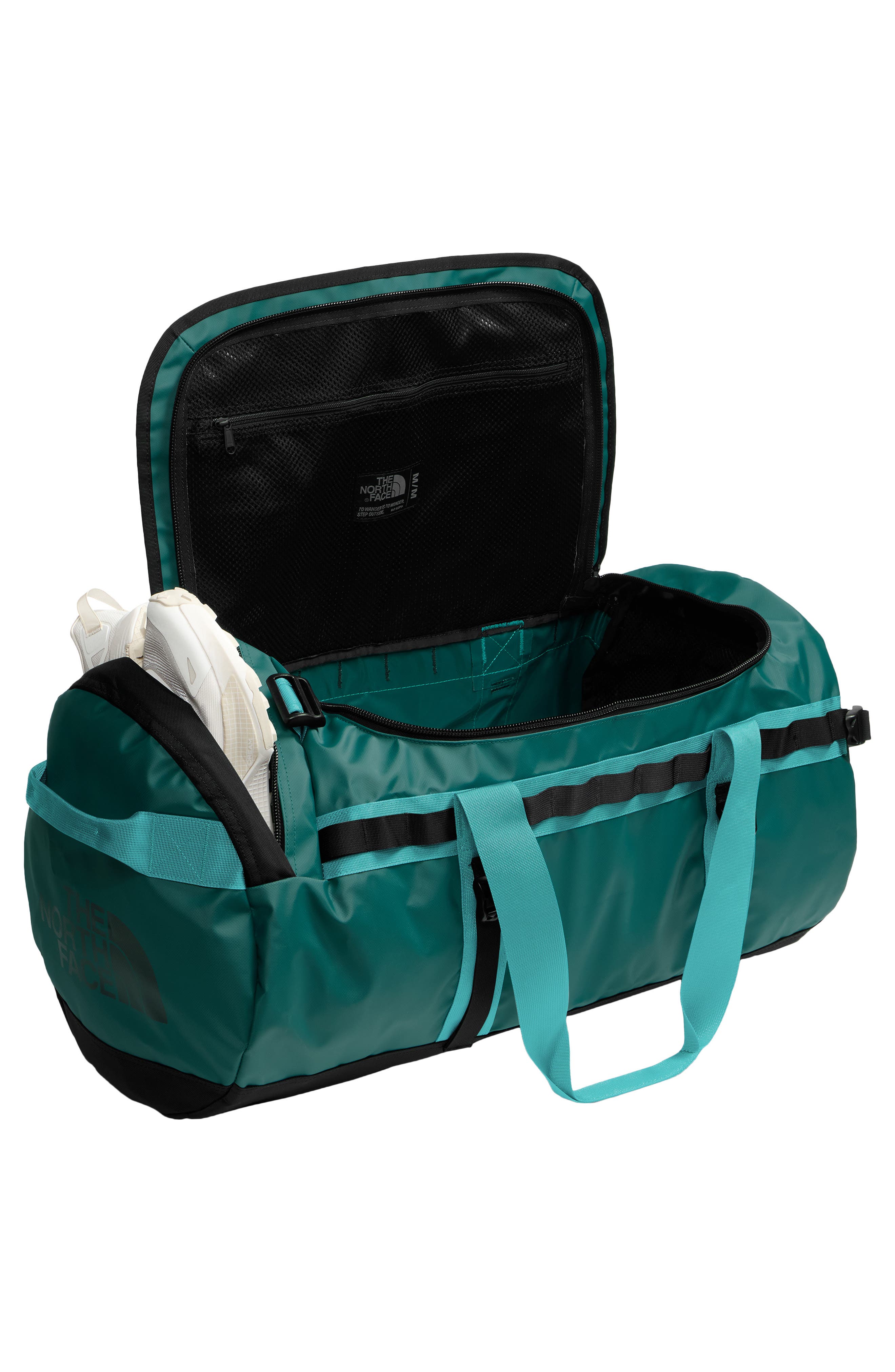 Base Camp Medium Duffle, Alternate, color, PACIFIC TEAL/ RESTORATIVE TEAL
