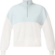 Sweaty Betty Revive Colorblock Half Zip Sweatshirt