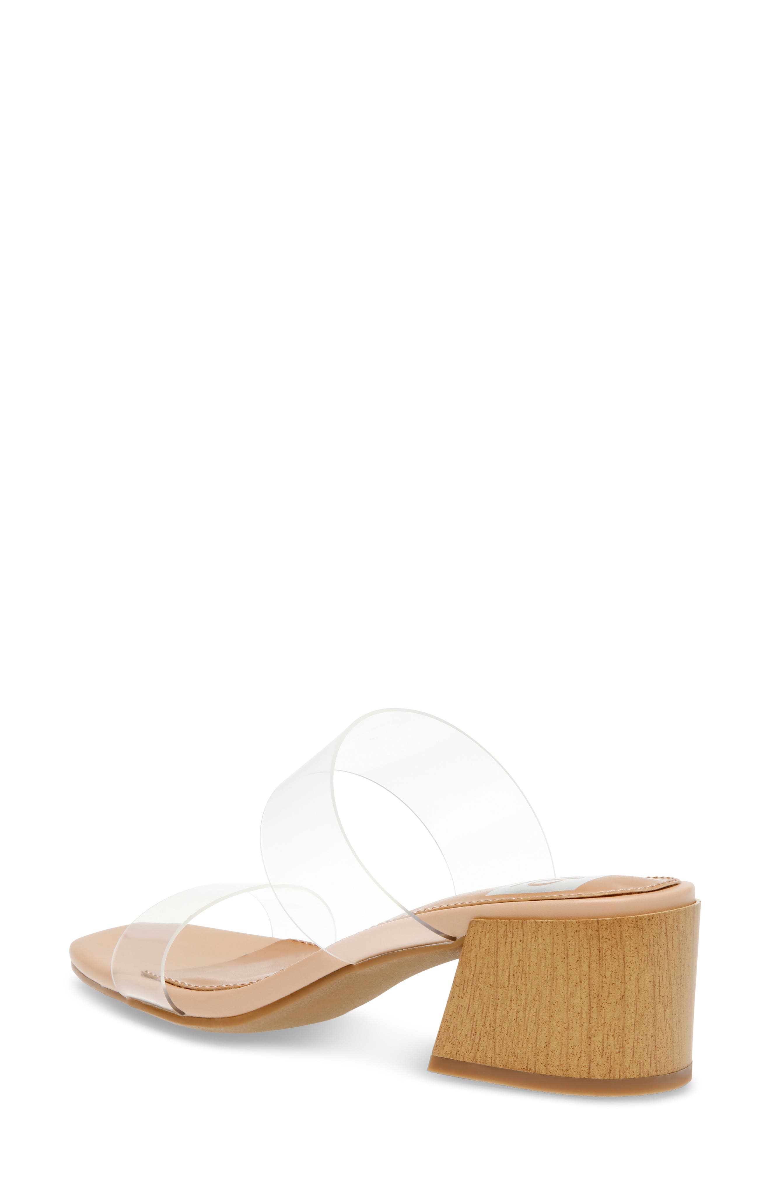 DV by Dolce Vita Shyla Block Heel Sandal, Alternate, color, Clear