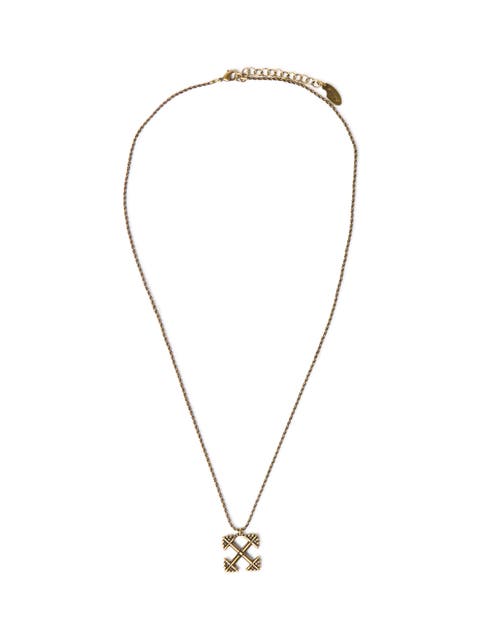 Men's Vintage Arrow Pendant Necklace