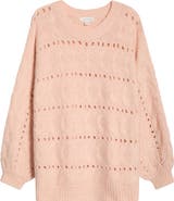 Treasure & Bond Cable Crewneck Sweater