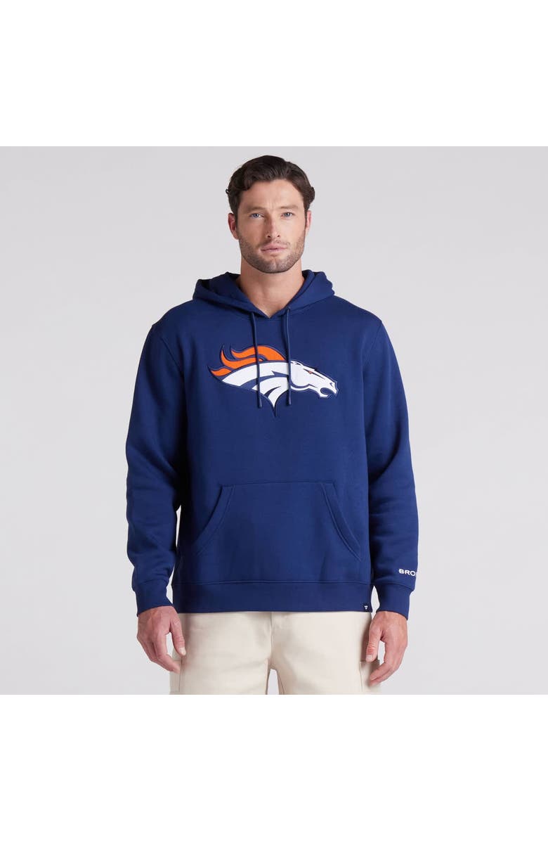 FANATICS Men's Fanatics  Navy Denver Broncos Legacy Fleece Pullover Hoodie, Alternate, color, 