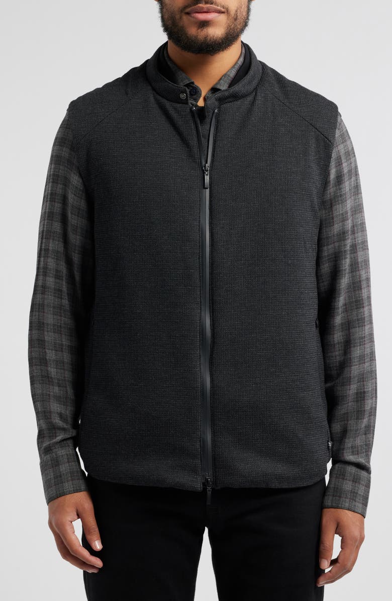 Robert Barakett Nedlands Commuter Vest, Alternate, color, Charcoal