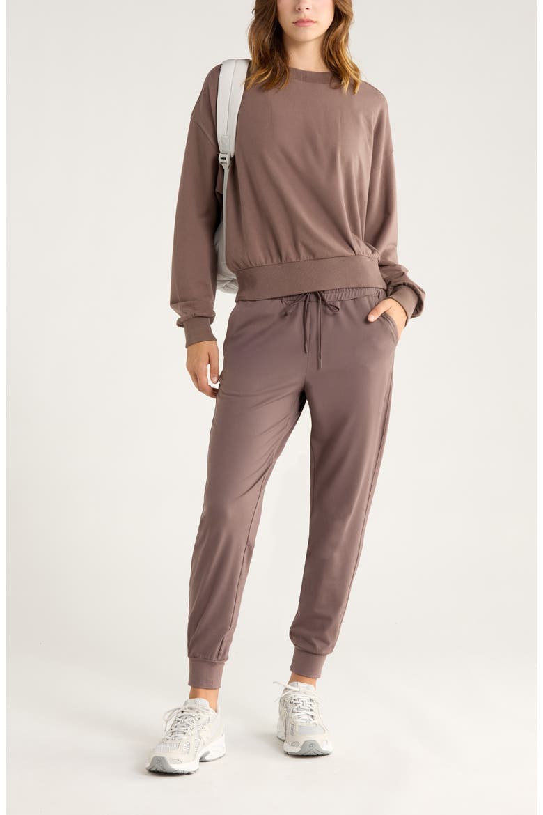 Move In Pocket Joggers, Alternate, color, GREY PLUM
