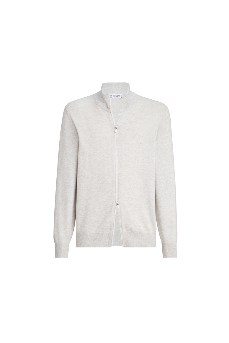Cashmere cardigan, Alternate, color, Fog