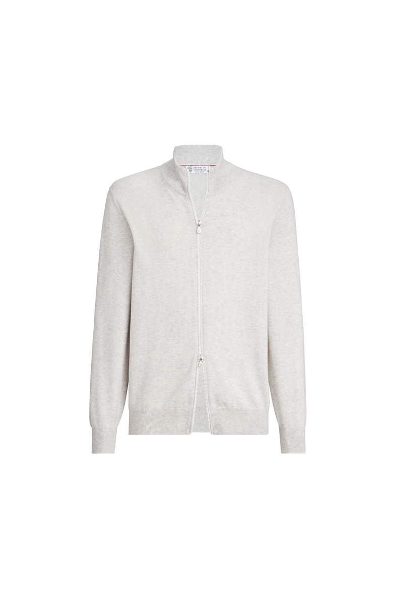 Brunello Cucinelli Cashmere cardigan, Alternate, color, Fog