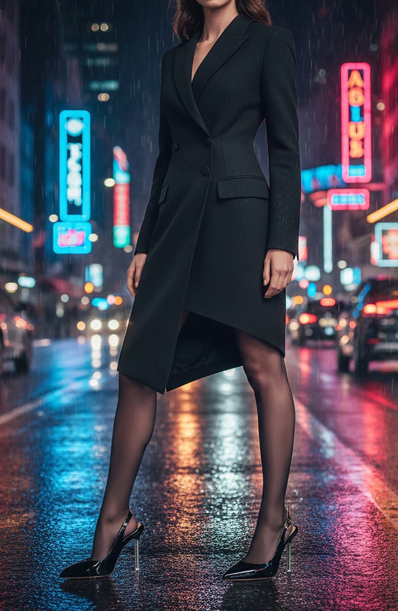 BEAUTIISOLES Marjorie Slingback Pointed Toe Pump, Alternate, color, Black