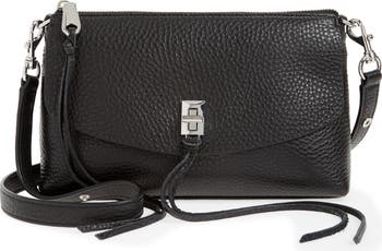 Rebecca Minkoff Darren Top Zip Leather Crossbody Bag Nordstrom