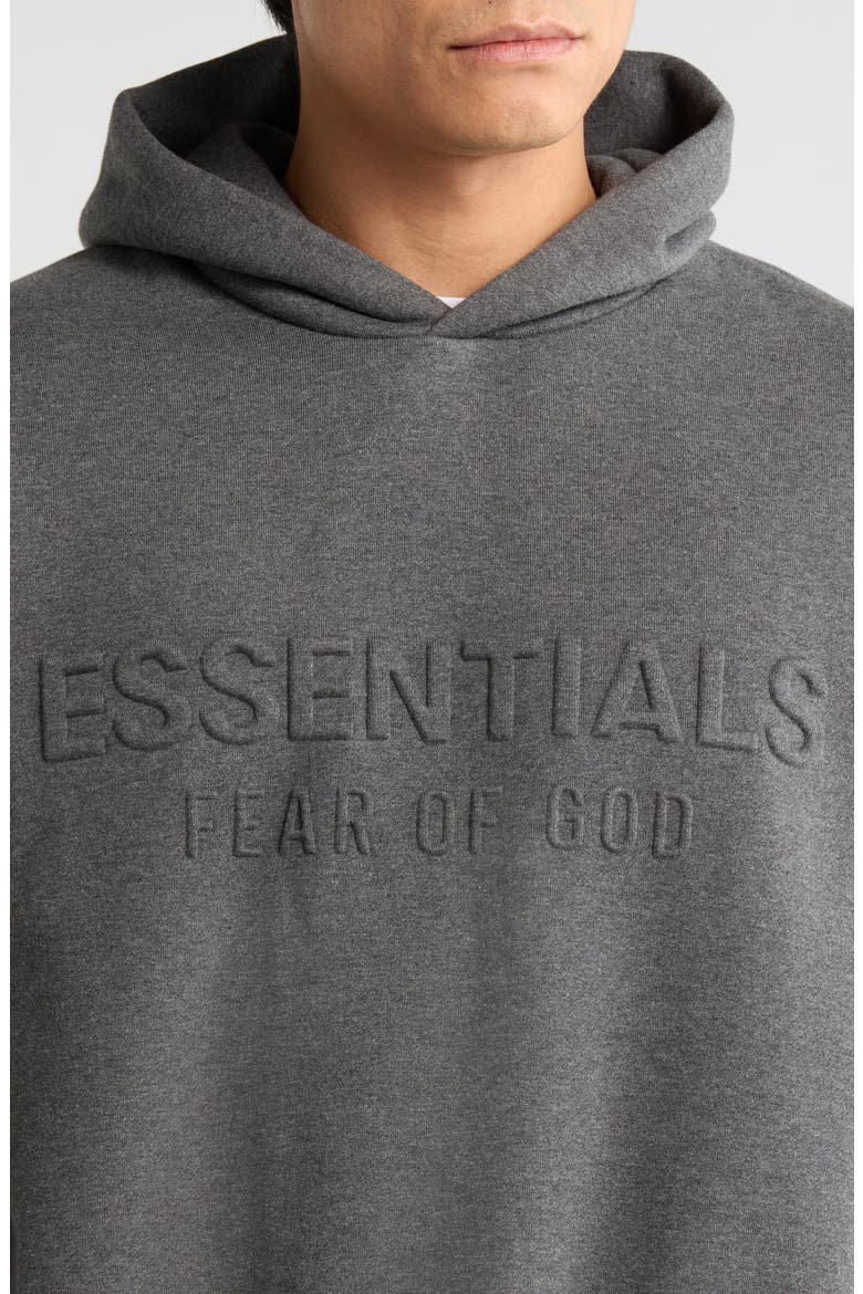 Classic Cotton Blend Hoodie, Alternate, color, CHARCOAL HEATHER