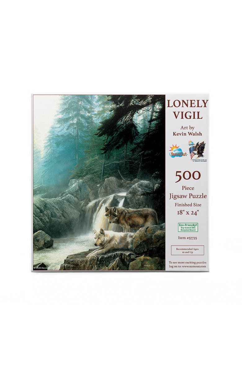 Sunsout Lonely Vigil 500 piece Jigsaw Puzzle for Adults, Alternate, color, Multicolor