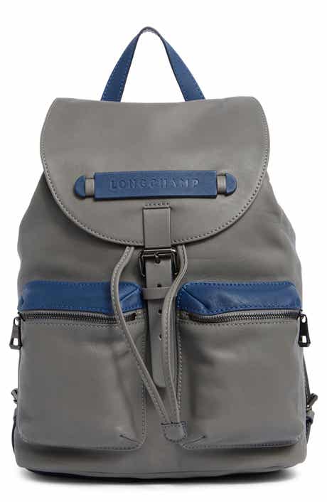Longchamp LC3D Medium Leather Backpack