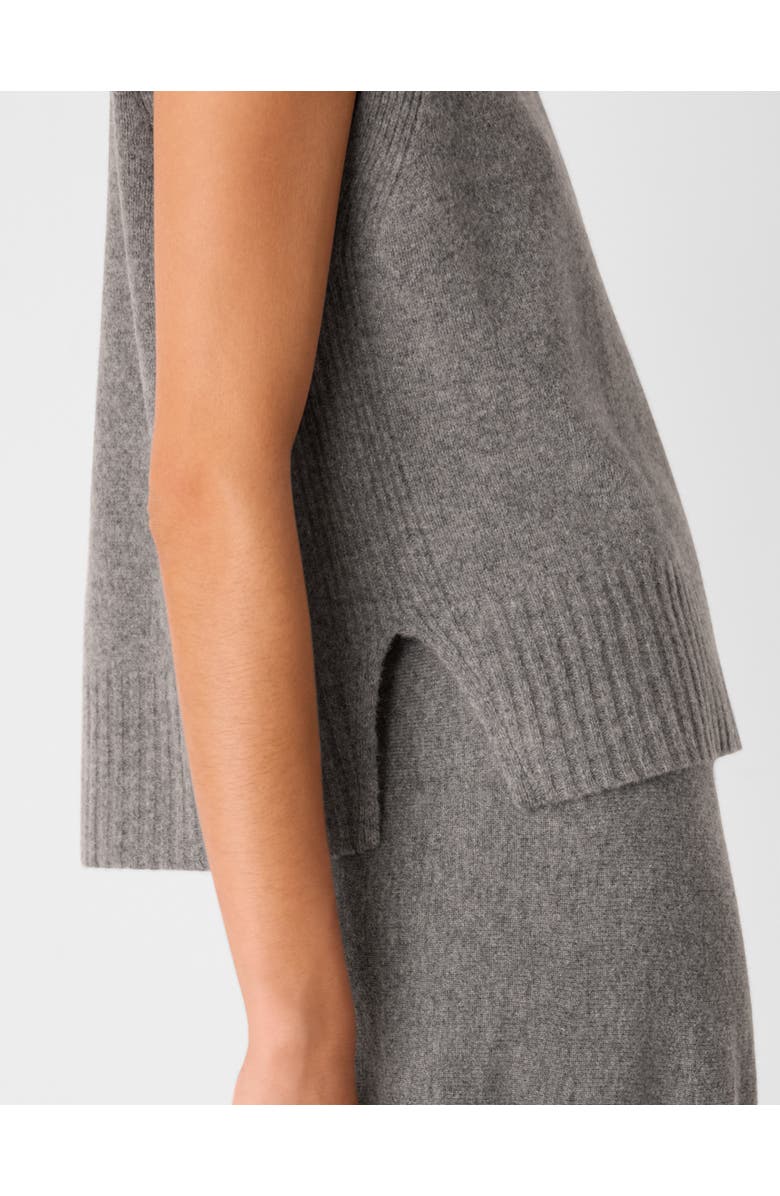Whistles Knitted Sleeveless Vest, Alternate, color, Grey