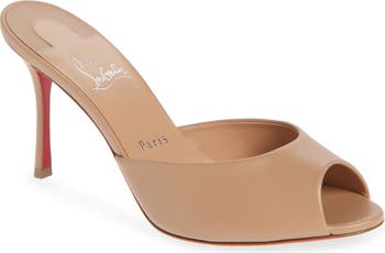 Christian Louboutin Me Dolly Peep Toe Slide Sandal (Women