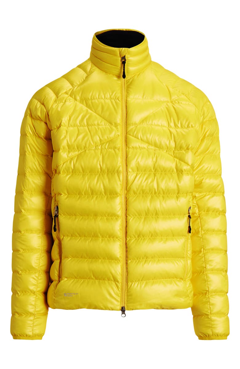 Polo Ralph Lauren Macoy Quilted Down Jacket, Alternate, color, Lemon Crush