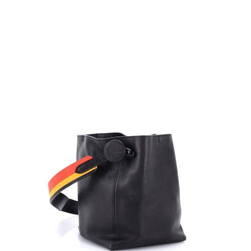 Pre-owned Hermes Hermes Licol Bag Evercolor 17 In Black