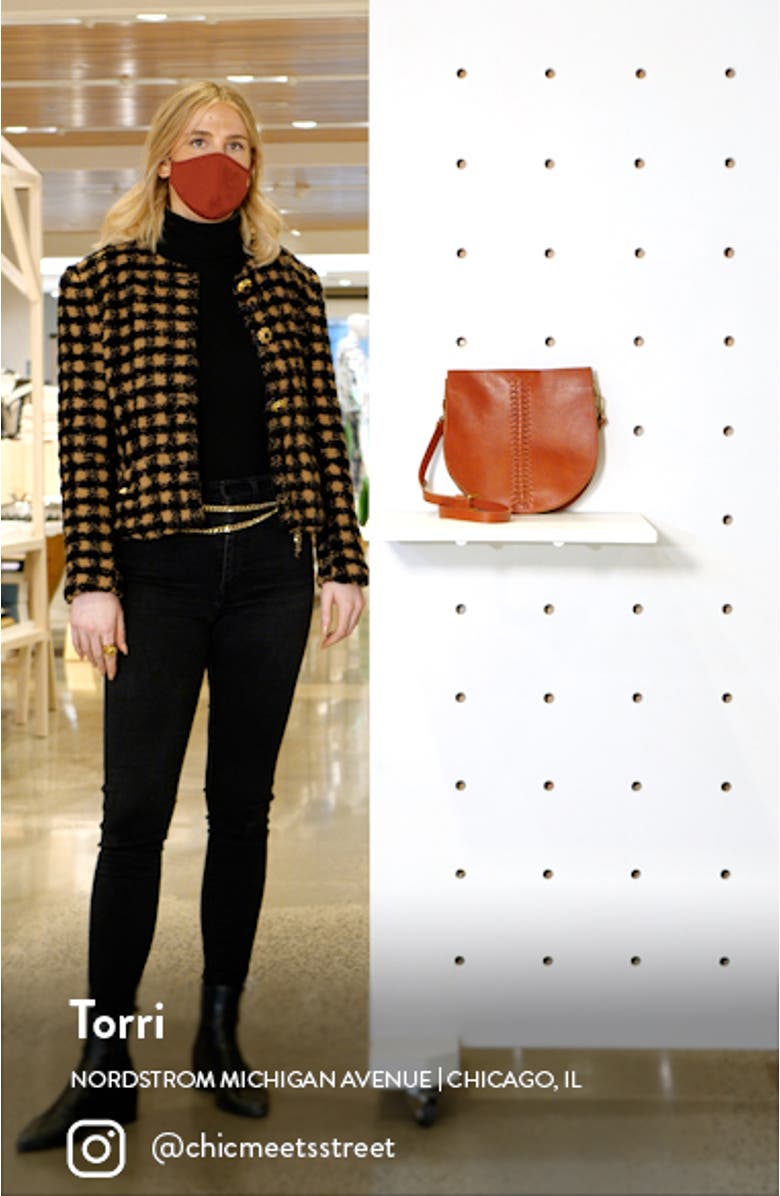 The Transport Saddlebag Whipstitch Crossbody Bag, sales video thumbnail