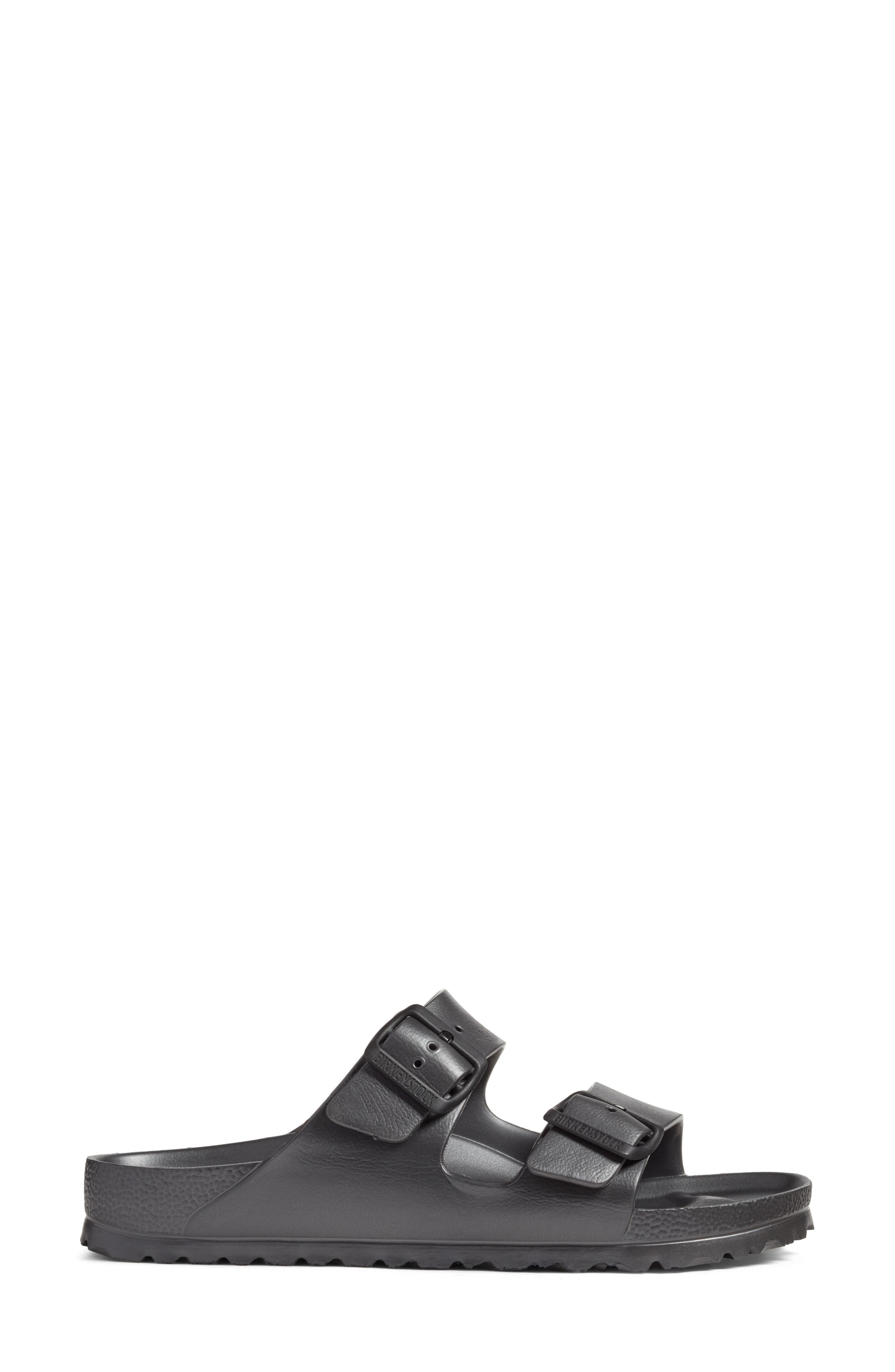 Arizona Essentials Waterproof Slide Sandal(Women), Alternate, color, METALLIC ANTHRACITE