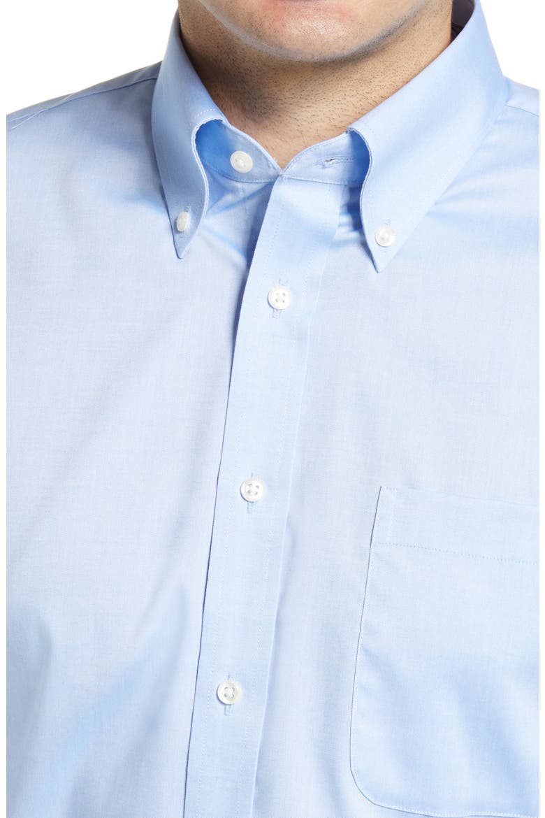 3-Pack Traditional Fit Non-Iron Dress Shirts, Alternate, color, BLUE AZURITE