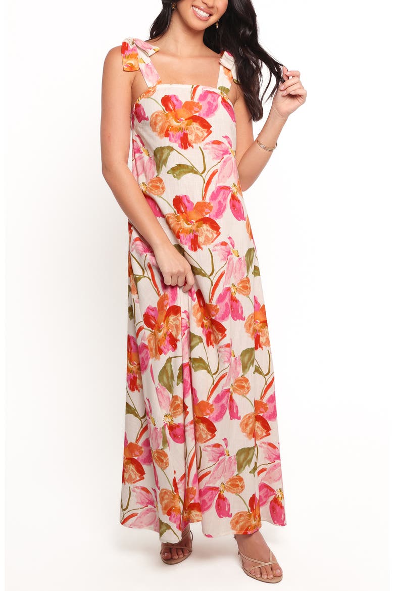 Larkey Floral Print Maxi Dress, Main, color, EVERLYN FLORAL