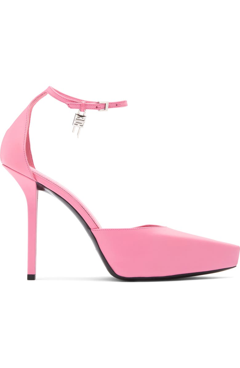 Givenchy G-Lock Platform Pump, Alternate, color, Bright Pink