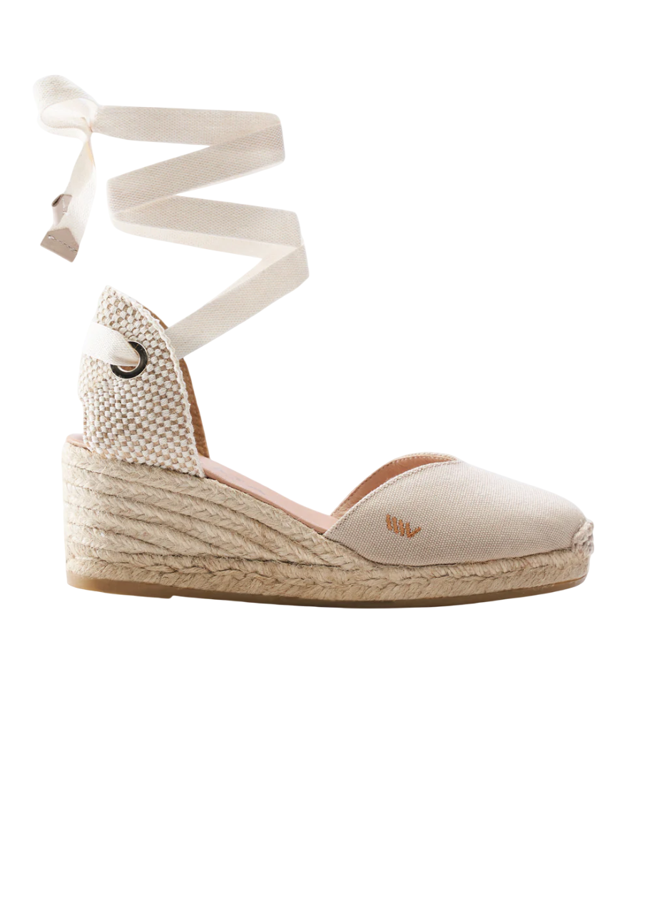 VISCATA VISCATA GAVA CANVAS ESPADRILLE WEDGES