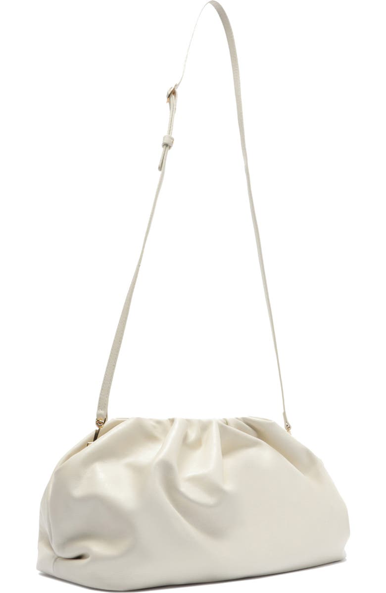 Arezzo Elizabeth Small Leather Clutch, Alternate, color,