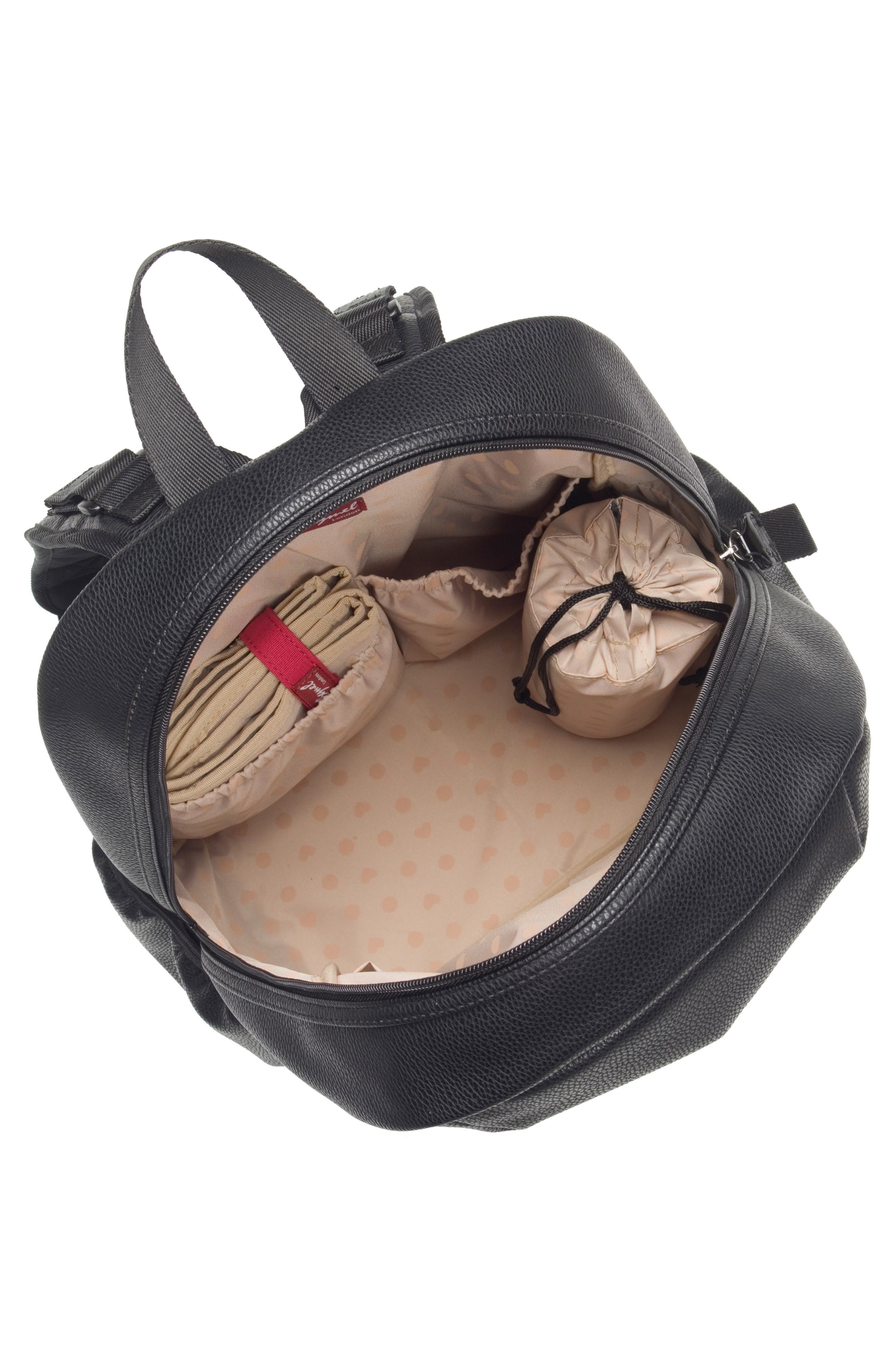 Babymel Luna Faux Leather Diaper Bag, Alternate, color, 