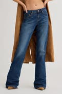 GUESS Beverly Low Rise Wide Leg Jeans