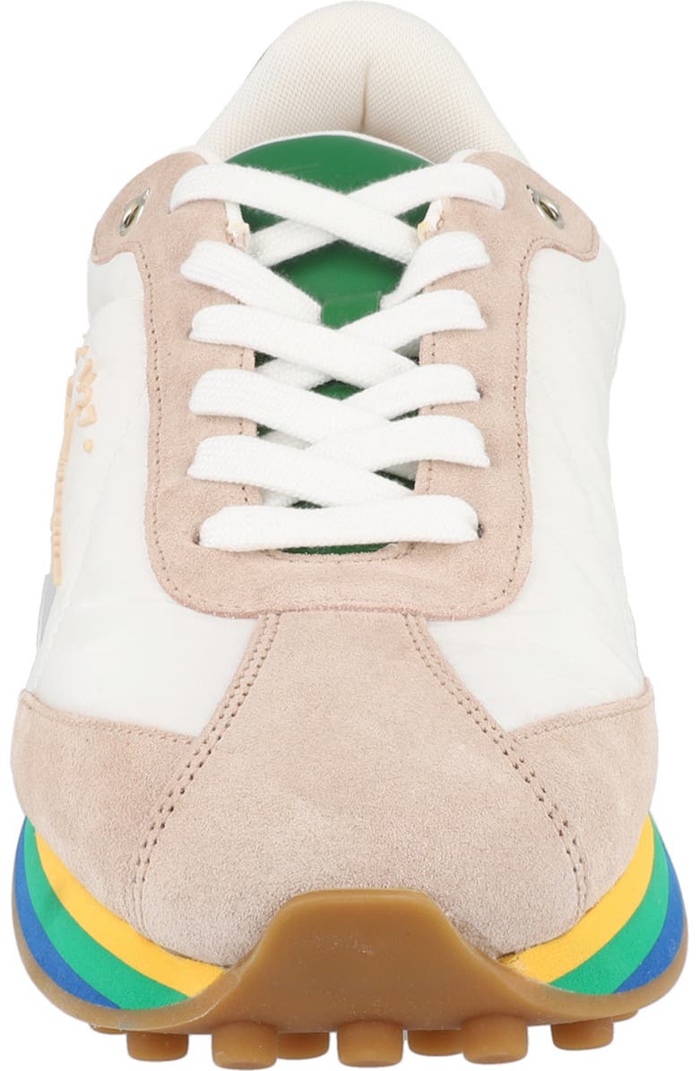 FERRAGAMO Striped Sole Sneaker, Alternate, color,