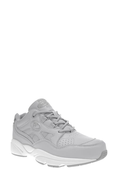 Propét 'stability Walker' Oxford In White/grey