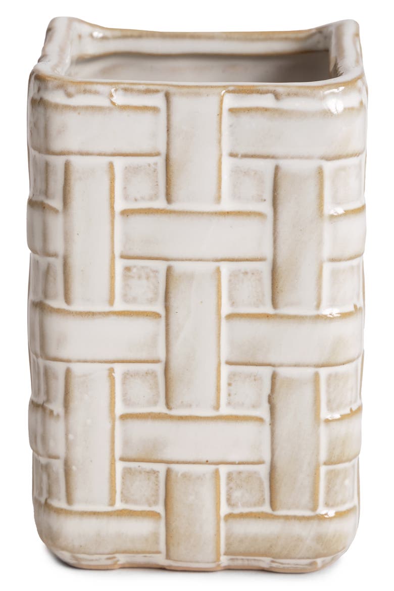 Cane Decorative Tumbler, Main, color, NATURAL