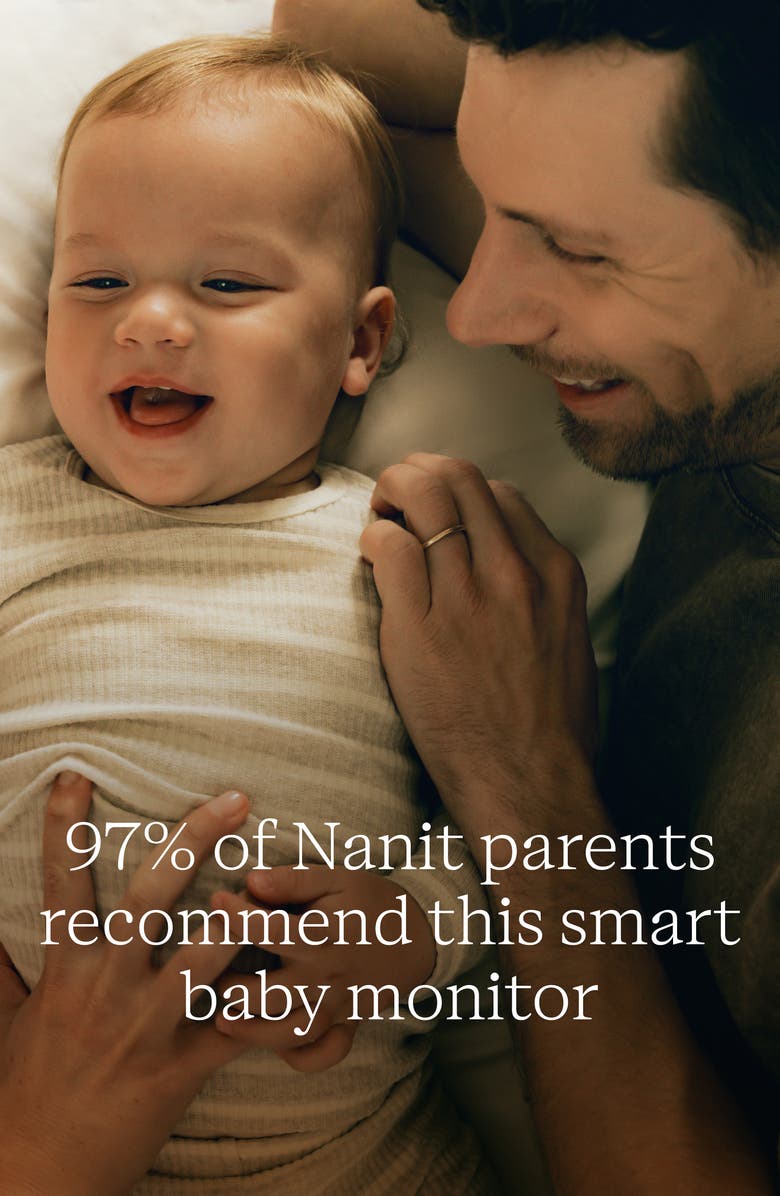 Nanit Pro Smart Baby Monitor & Floor Stand, Alternate, color, White