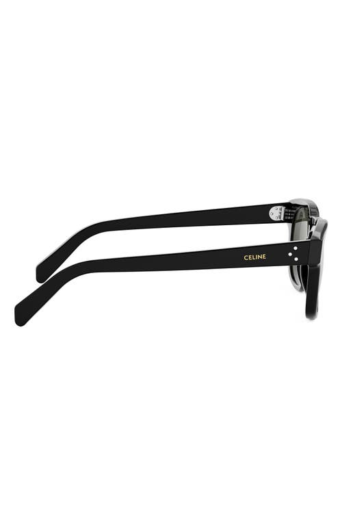 Celine Bold 3 Dots 49mm Square Sunglasses In Multi