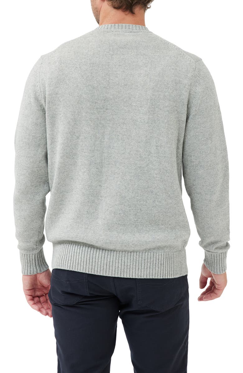 Rodd
Gunn Crewneck Cotton Sweater, Alternate, color, Marble