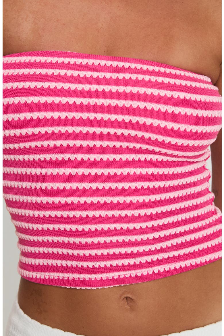 Millert Tube Top, Alternate, color, PINK