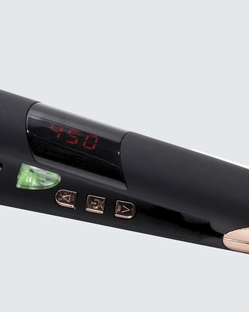 Sutra Ir2 Infrared Flat Iron In Black With Rose Gold