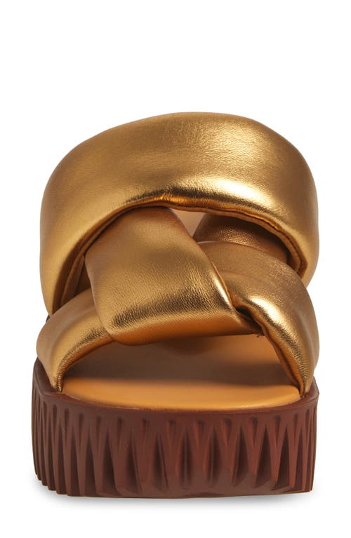 4ccccees Plia Semo Platform Sandal In Gold