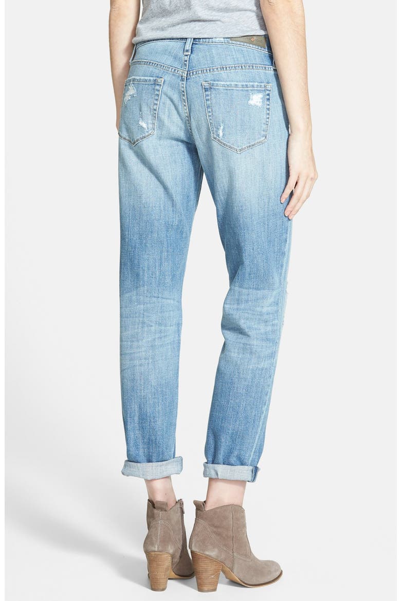Treasure&Bond Destructed Boyfriend Jeans, Alternate, color, BLUEJAY LIGHT RIP AND REPAIR