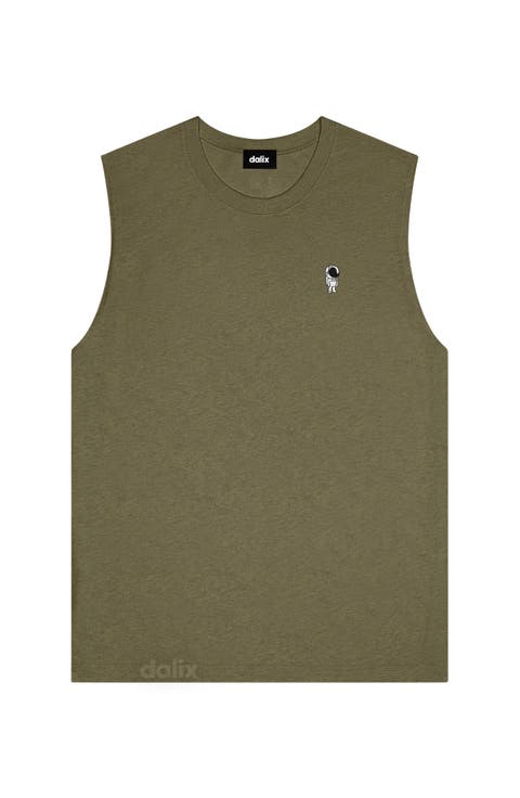 Mens Astronaut Muscle Tank