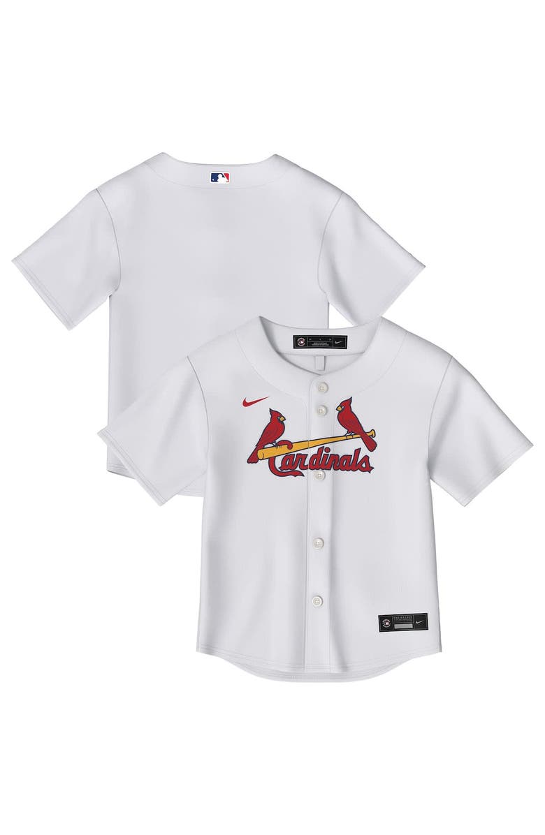 Outerstuff Toddler White St. Louis Cardinals Home Replica Jersey, Alternate, color, 